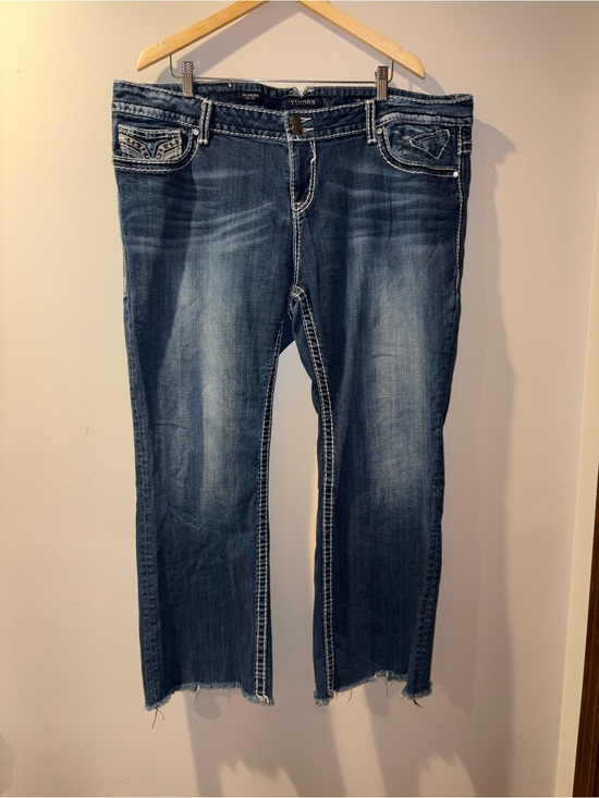Vigoss Denim - Vigoss Chelsea Embellished Jeans Plus Size 26